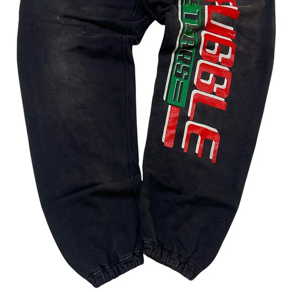 Saint Mxxxxxx x Denim Tears Struggle Sweatpants Black | Saint Michael - Picture 5 of 8